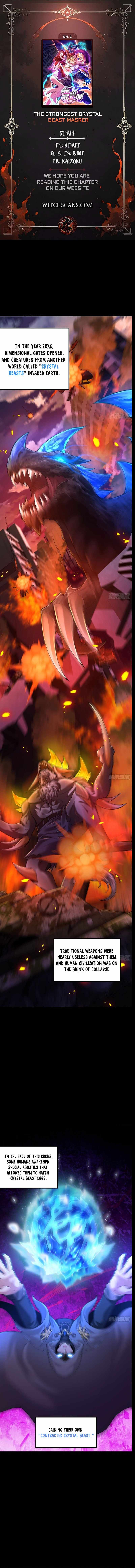 The Strongest Crystal Beast Master Chapter 1 1